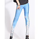 moda femminile fiore legging stampa