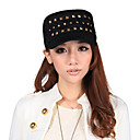 Unisex Outdoor Casual Rivet Navy Cappello / Hat piatto (56-58cm)