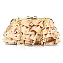 Unique Satin with Crystal Evening Handbag/Clutches(More Colors)