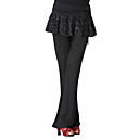 Dancewear Velvet Latin Dance Bottom For Ladies