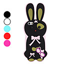 3D Design Rabbit Pattern Soft Case for iPhone 5 (Assorted Colors)