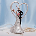 "No se puede mover mis ojos de ti" Wedding Cake Topper