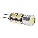 G4 3.5W 9x5050 SMD 250-270lm 6000-6500K Bianco Naturale lampadina LED Light Corn (12V)