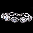 Gorgeous legering Platinum Met Armband Kristal / Cubic Zirconia vrouwen (meer kleuren)