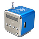 Portable Rechargeable USB Disk & TF Card MP3 Player LCD Speaker with FM (4W)