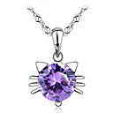 Adorable 925 sterling zilveren Kitty Hanger Collier
