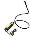 AV-04E 10mm Hand-held Waterproof USB 4-LED Camera Endoscope - Black + Orange