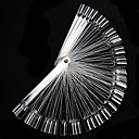 50pcs Finger Nail Plastic Nail Color Show Card