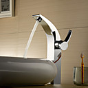 Sprinkle® by Lightinthebox - Chrome Finish Single Handle Centerset Solid Brass Bathroom Sink Faucet(Tall)