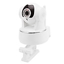 2013 NEW Arrival 720P Wireless Pan/Tilt IP Camera Support 32GB TF Card Storage(Night Vision,Free DDNS,White)