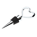 Sweet Heart Shaped Kirsite Wine Bottle Stopper