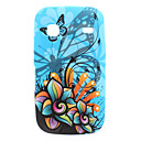 Flor y Mariposa Patrón Soft Case para Samsung Galaxy Gio S5660