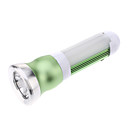 Rechargeable 4-Mode Red and White Warning Torch + 3-Mode Cree R2 LED Flashlight Set