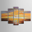 Hand-painted Oil Painting Abstract Landscape Set of 5 1302-AB0312