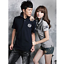 Stel Korte Mouw Polo T-shirt