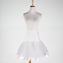 Stain A-Line 2 Tiers Short-Length Slip Style/Wedding Petticoat