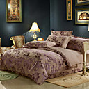 Zoe Jacquard Full / Queen Set de 4 pièces housse de couette