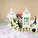 Snowflake Cut-out Iron Lantern Candle