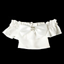 Cetim com liga de casamento bowknot