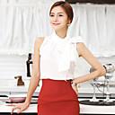Mouwloze blouse dames met Lint