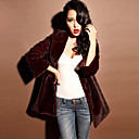 Women's Faux Fur Long Coat