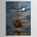 Hand Painted Oil Painting Landscape Vessel 1303-LS0250