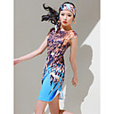 TS Print Sleeveless Sheath Dress