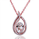 Chic 18K Gold Plated With Crystal Women's Necklace