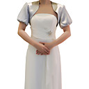 Schöne Short Puff Sleeve Satin Abend / Hochzeit Wrap / Jacke (mehr Farben)