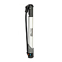 BETO-Mini Aluminum Alloy Pedestal Bike Pump with Soft T Handle(Silver)CO-010