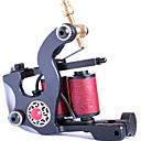 Cast Iron Hand-assembled 10-Wraps Tattoo Machine Gun Liner and Shader