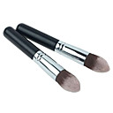 Multifunction Foundation Makeup Brush with Wood Handle