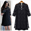 Women's Two Piece A-line Lace Dress