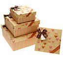 Simple Design Gift Box With Double Bowknot(More Sizes)