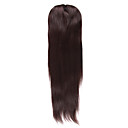 100% cabelo indiano de Remy 16 "silky straigh extensões de cabelo rabo de cavalo com pentes de 26 cores para escolher