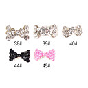 5PCS 3D Alloy Nail Decorations Diamond nr. 7 (assorti kleur)