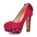 Eleganti camoscio tacco Chunky / punta chiusa con fiocco party / sera scarpe (più colori)