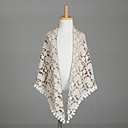 Beautiful Imitation Cashmere Flower Girl Wedding Shawl