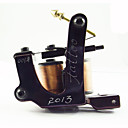 Handmade Tattoo Machine 10 Wrap Coils Gun Liner