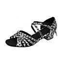 Correa personalizada Suede Ankle Latina / Zapatos de mujer de la danza de salón de baile con hebilla