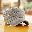 Unisex Denim Rivet Flat Cap(55-58)