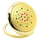 Alloy Series Golden Make Up Mirrors Random Send
