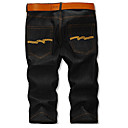 Men's Washing Cropped Jeans