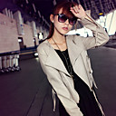 SOPHY Simple Tie Short Cream Jacket