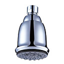 Contemporary Chrome Finish Color Changing LED Showerhead