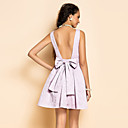 TS VINTAGE Jacquard Backless Dress