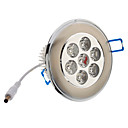 7W 650LM 6000-6500K Natural White Light LED Ceiling Bulb (110-240V)