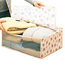 Rose Pattern 34L Clothes Storage Bag (3PCS)