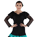 Dancewear Viscose and Tulle Latin Dance Top For Ladies