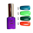 Colorato Glitter UV a colori UV Builder Gel Nail Polish N ° 6 (15 ml, 1pcs, colori assortiti)